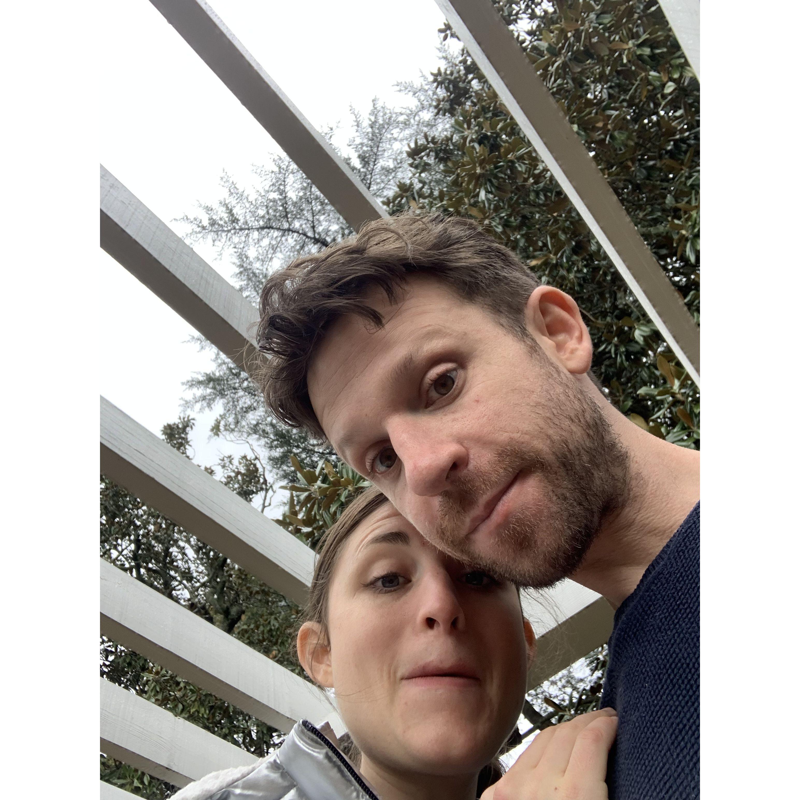Us in a park near Richmond