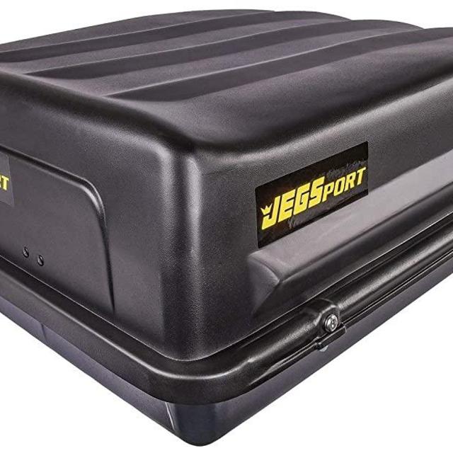 JEGS 90098 Rooftop Cargo Carrier | 18 cu. ft | Waterproof | Made in USA