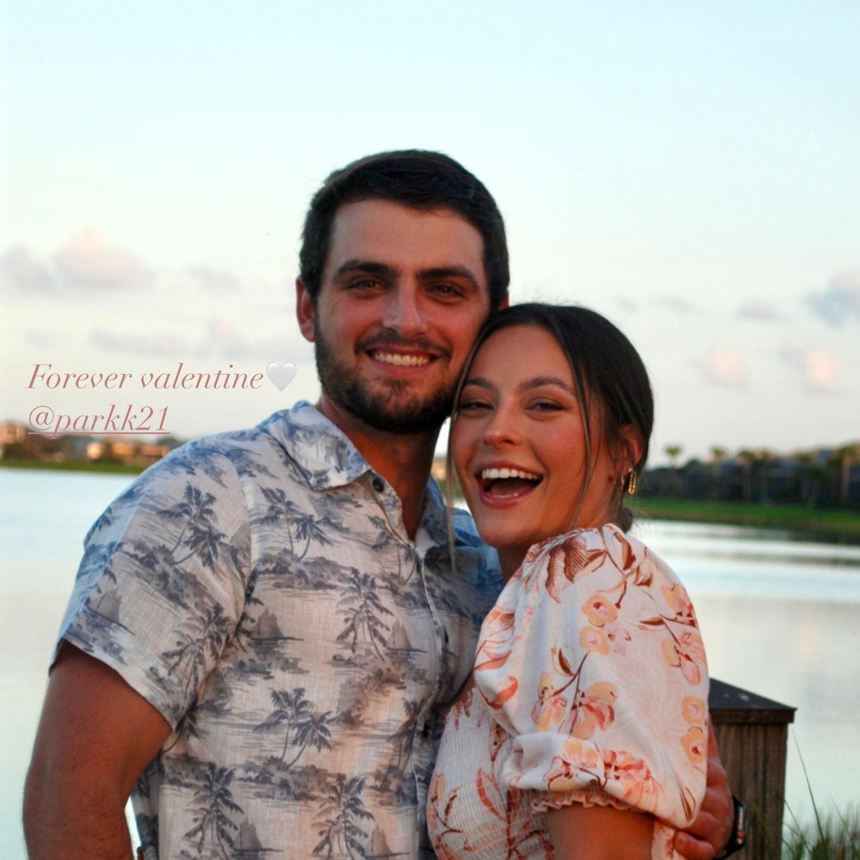 Our engagement party when we were visiting home for Christmas break! 