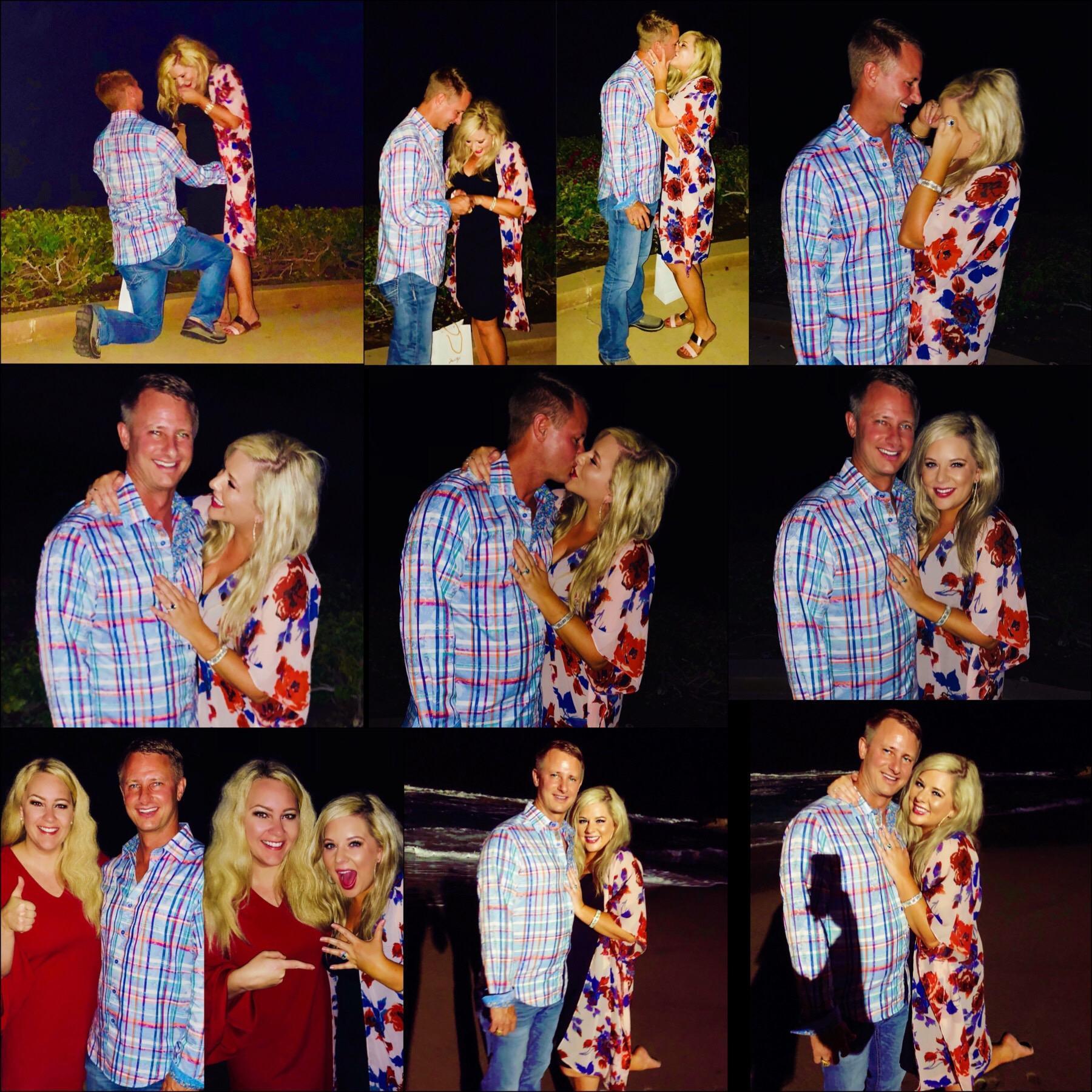 Our engagement, July 9th, 2018, at the Hotel Montage in Laguna Beach! Please read our proposal story on the home page!