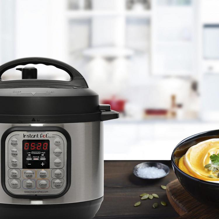 Instant Pot Duo Mini 3-Quart 7-in-1 Electric Pressure Cooker - Stainless Steel