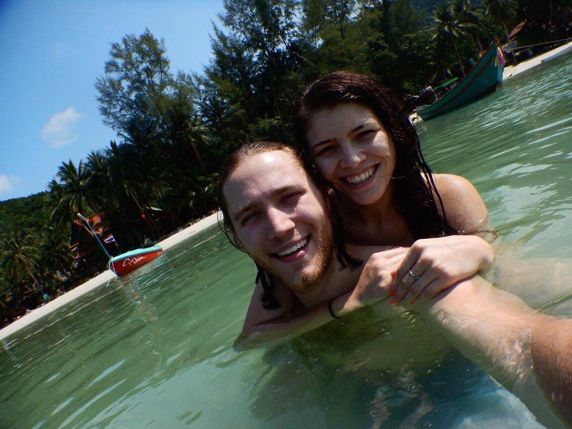 In Koh Phangan, Thailand!