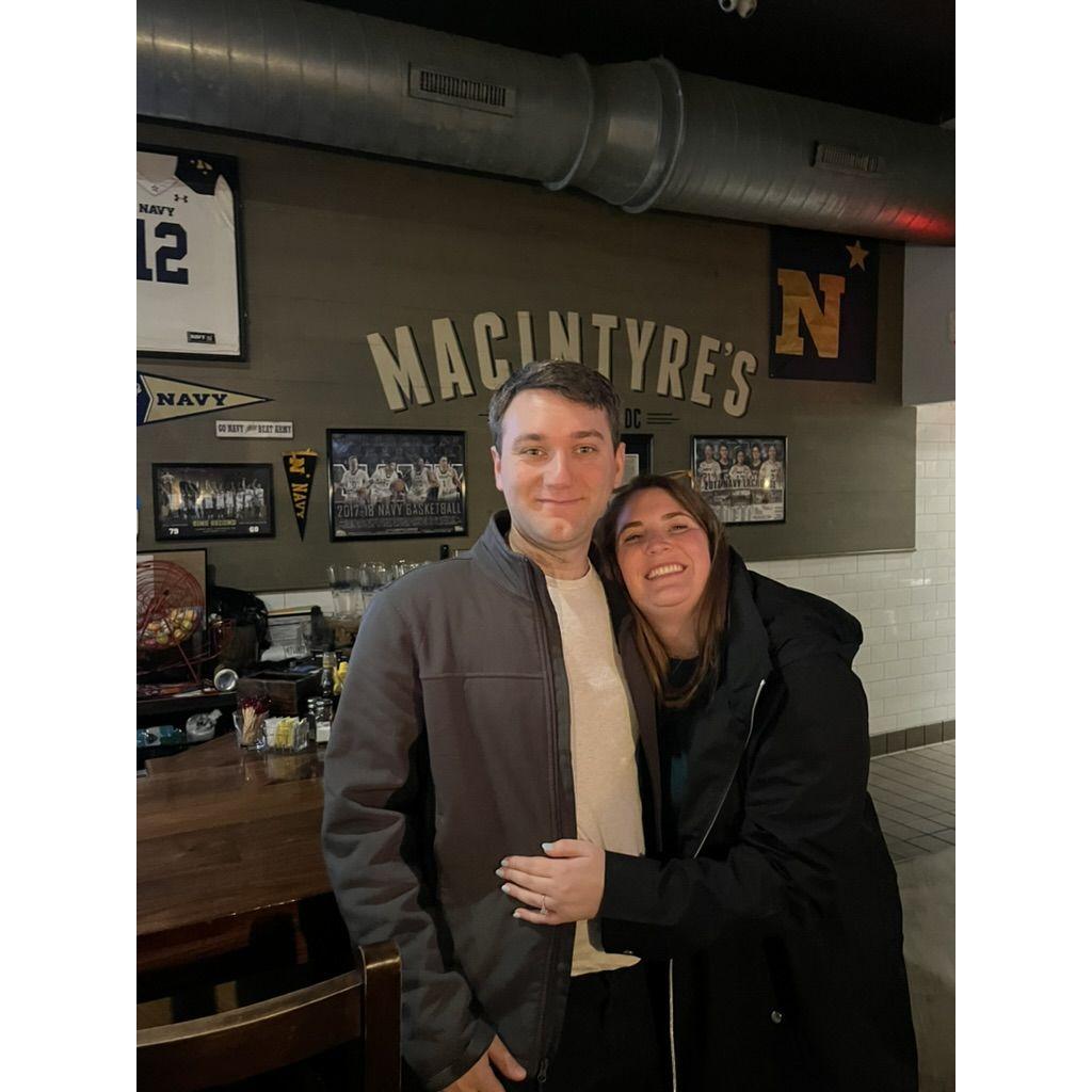 Macintyre's was where we had our first date and frequented on many Sundays since to watch football!