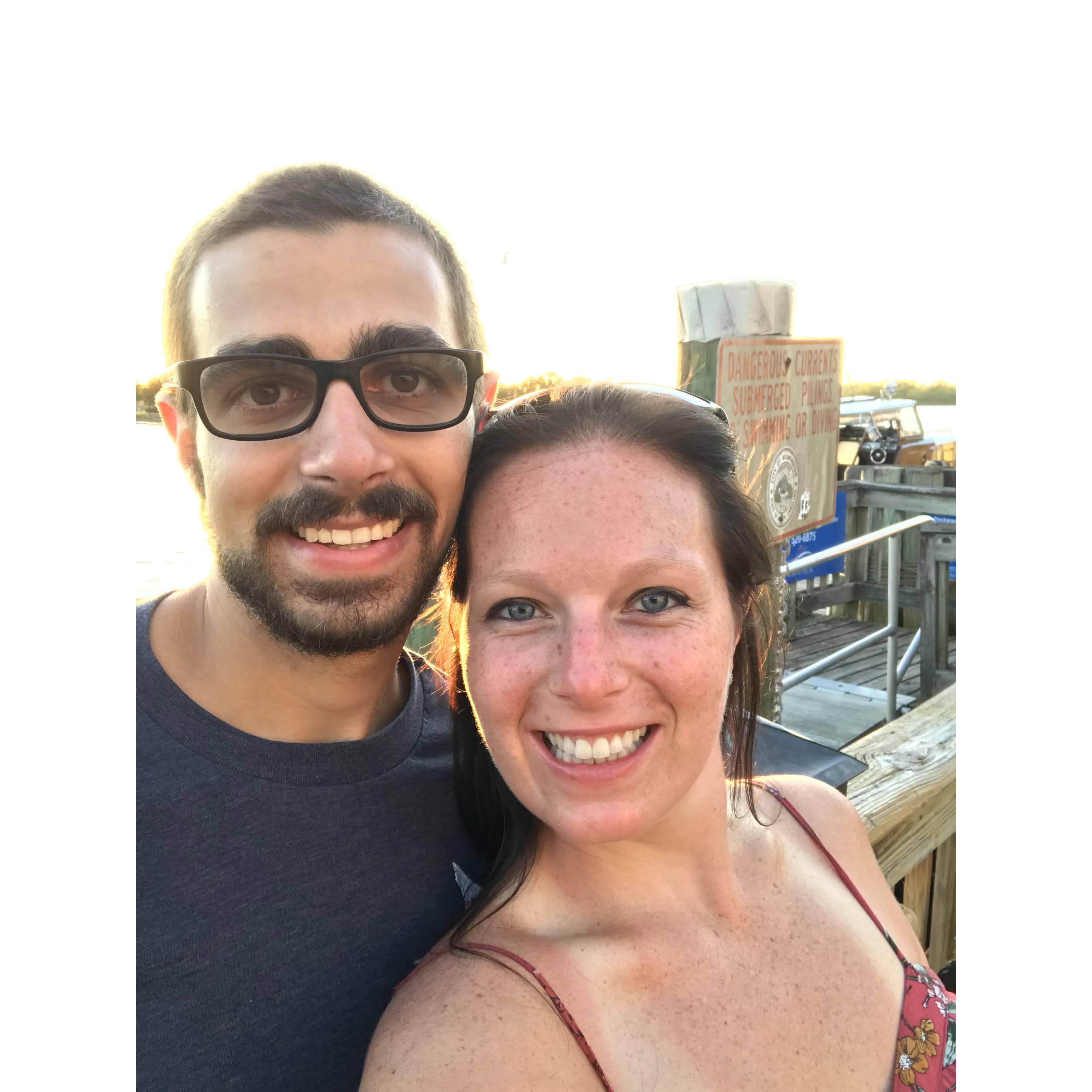 We were in Wilmington, NC visiting with Chris' family.