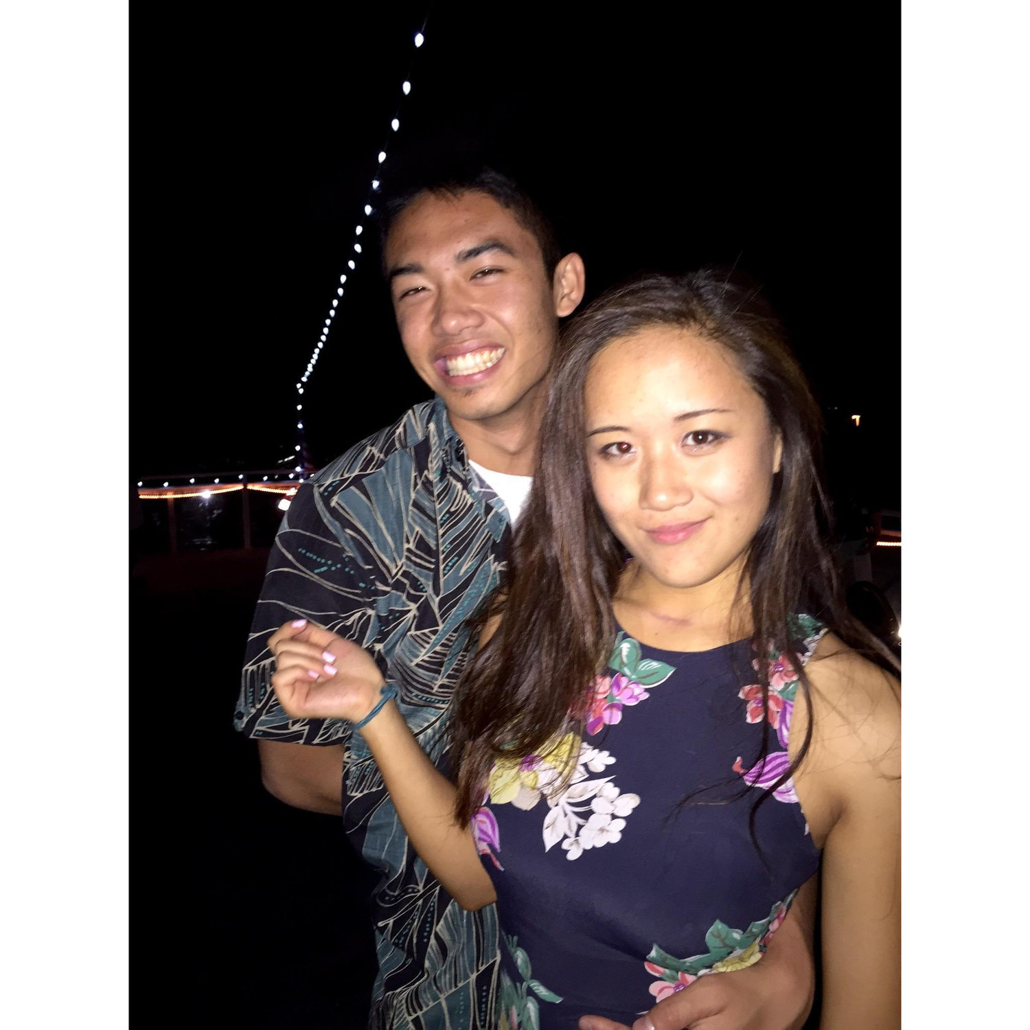 Our first ever picture together