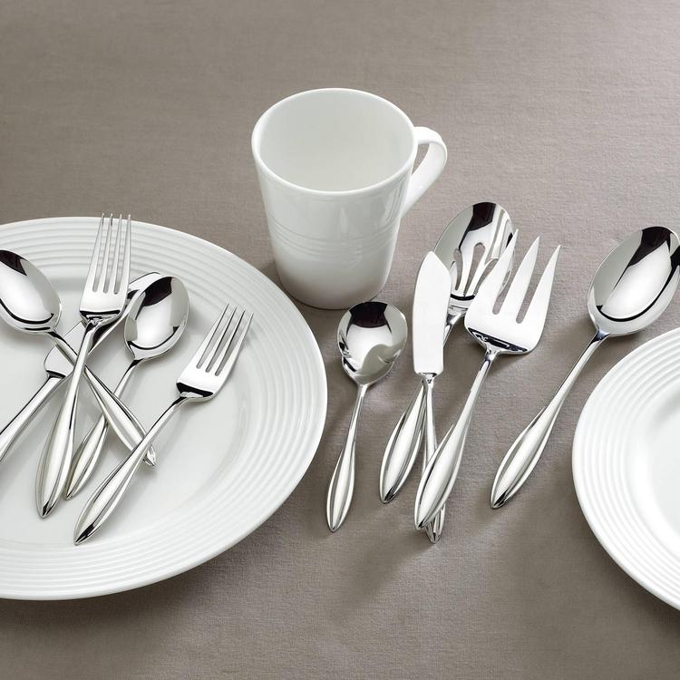 Lenox, Sculpt 65-Piece Flatware Set, Service for 12 | Zola
