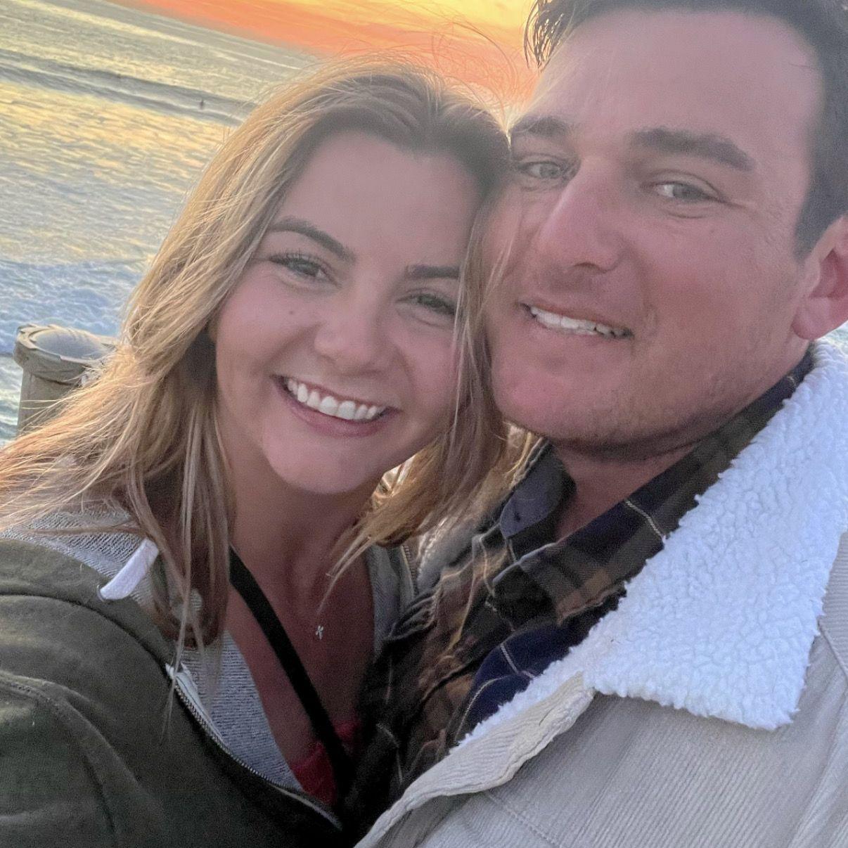The last night on the San Clemente Pier before Nick moved to San Antonio