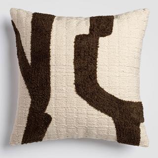 Zen Abstract Pathway Pillow