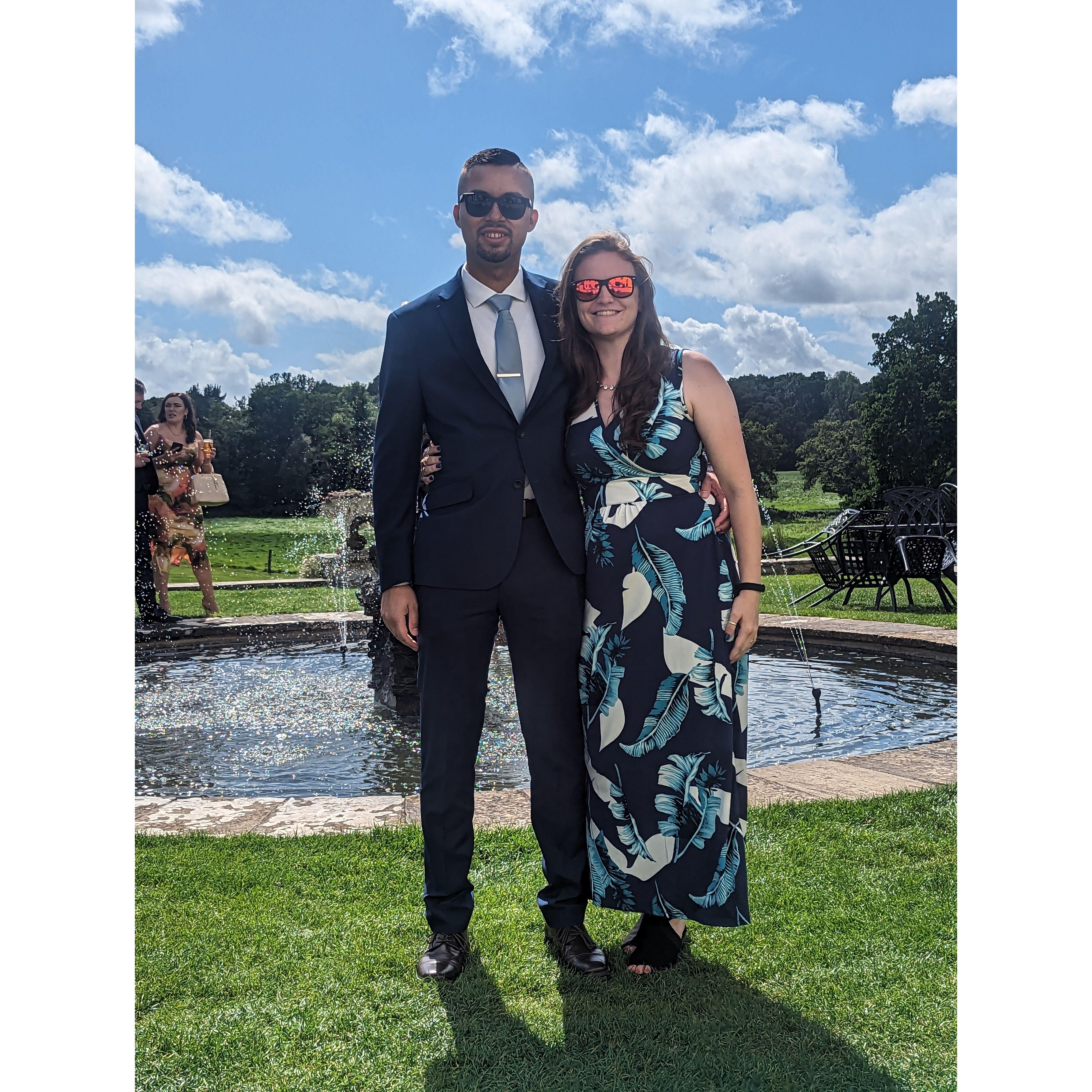 First international trip together to celebrate Mhairi & Sam!