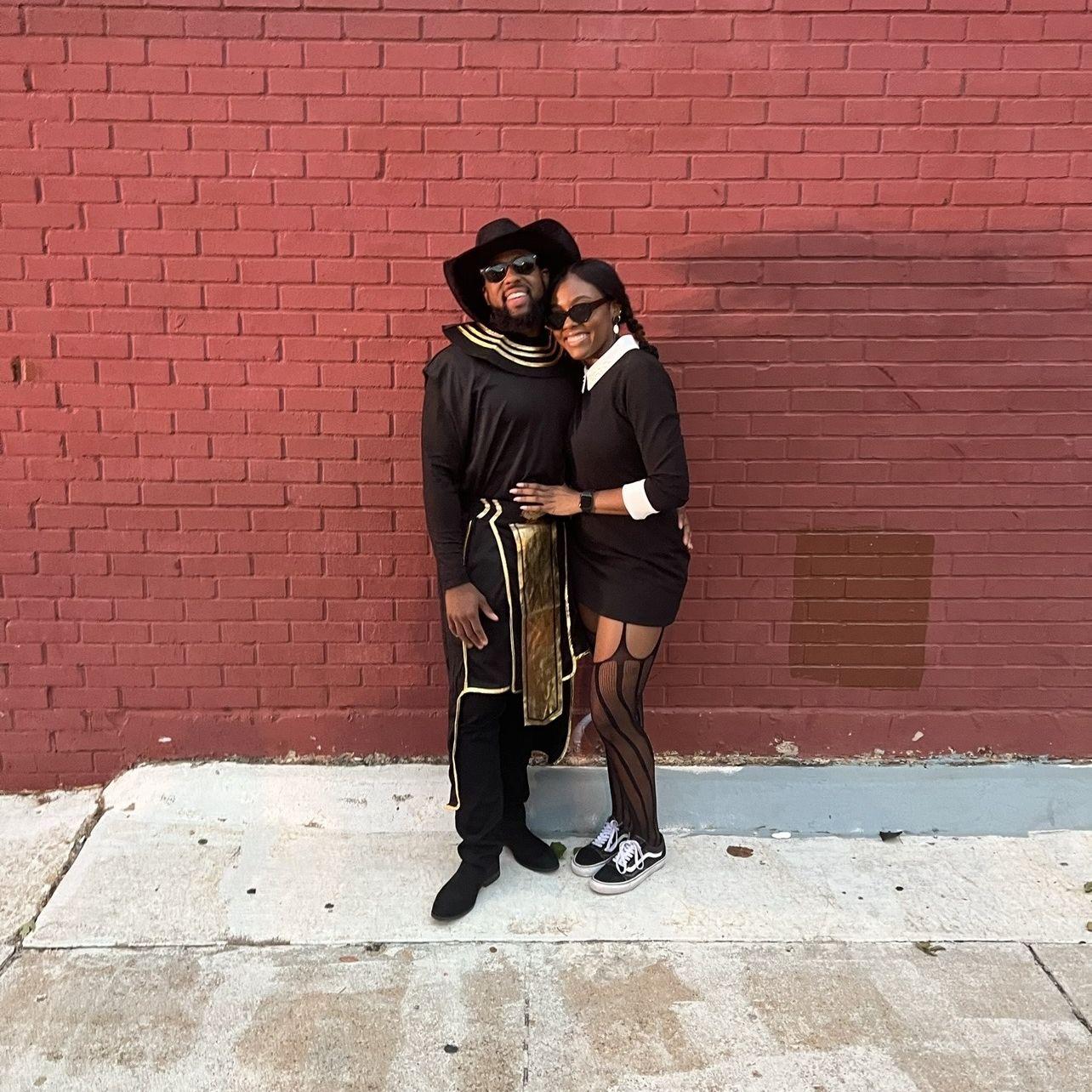 Our 1st actual pic together - Halloweekend 2022