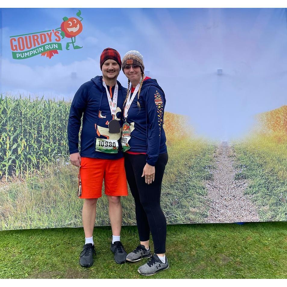 Our first 5K! 10/23/21