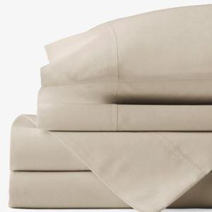 Classic Cool Cotton Percale Bed Sheet Set