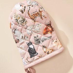 Cat Breeds A-Z Mini Oven Mitt