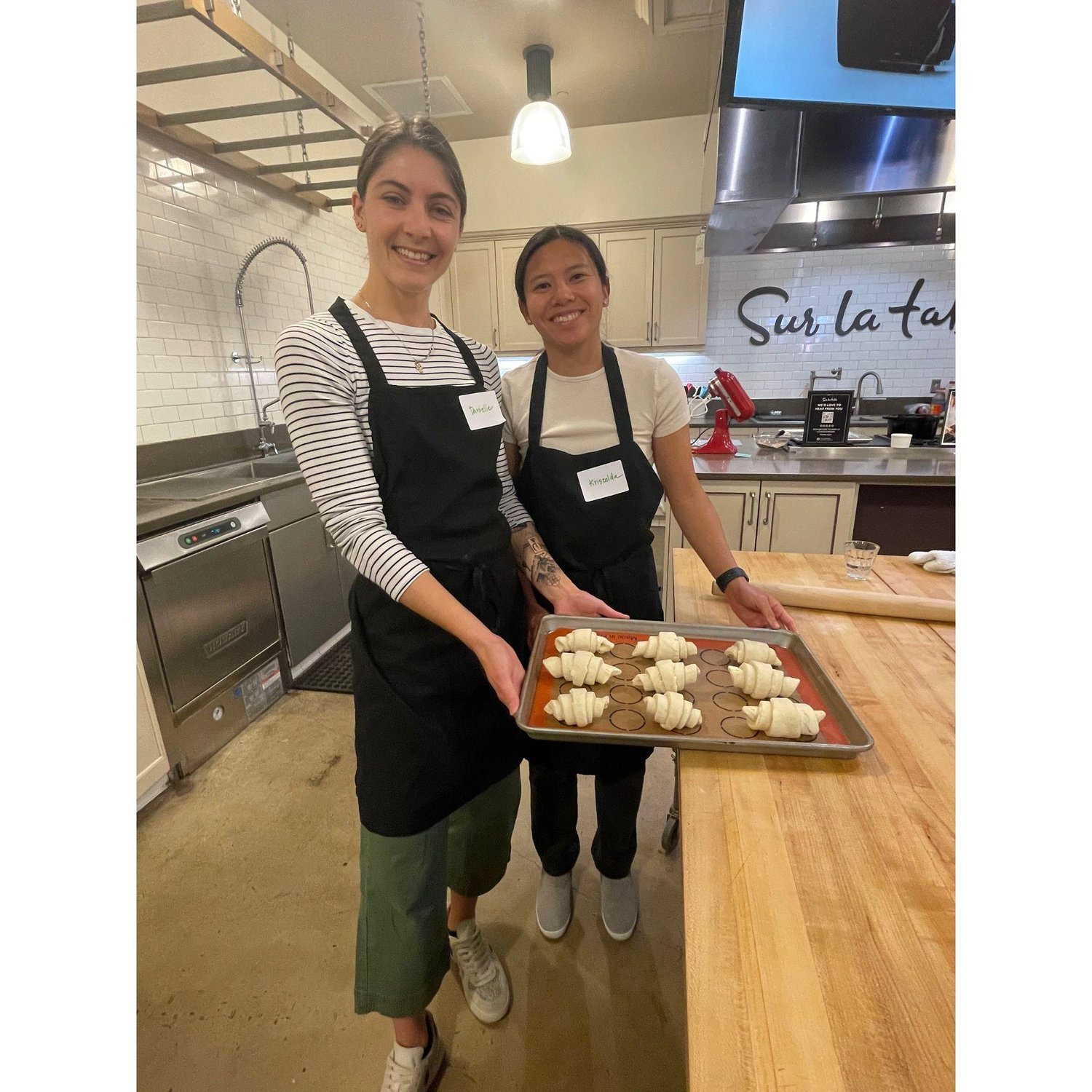 April Date Night = Sur La Table Parisian Pastries class [Boulder, CO]