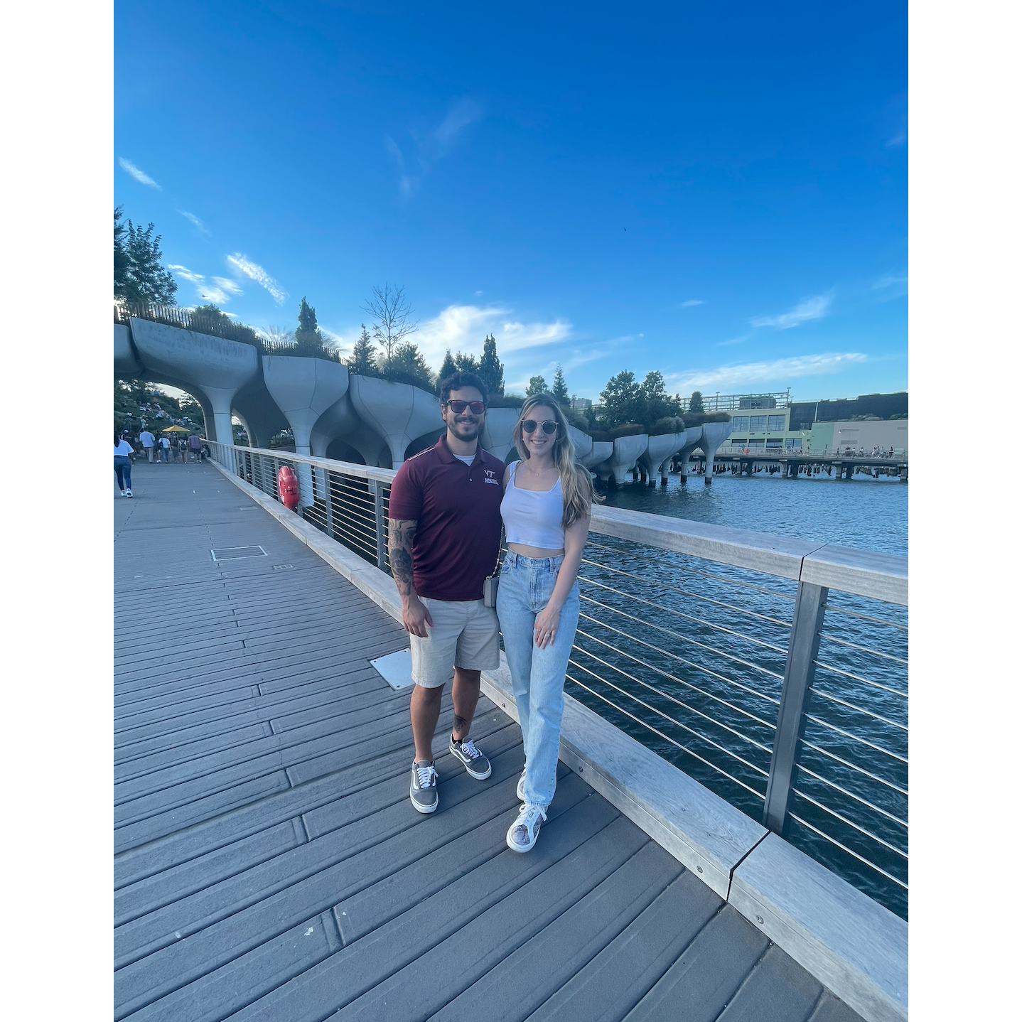 September 2022- They visited Little Island in NYC