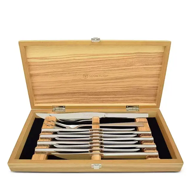 10 Piece Stainless Steel Steak Knife & Carving Set