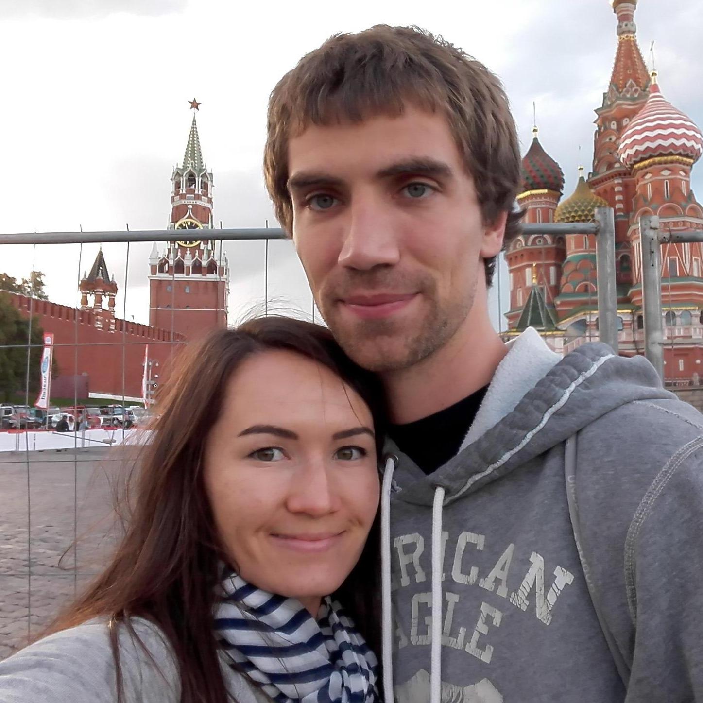 Billy visiting Russia for a very first time, July 2017