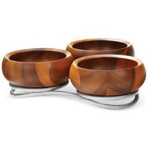 Nambé - Nambe Braid Condiment Server