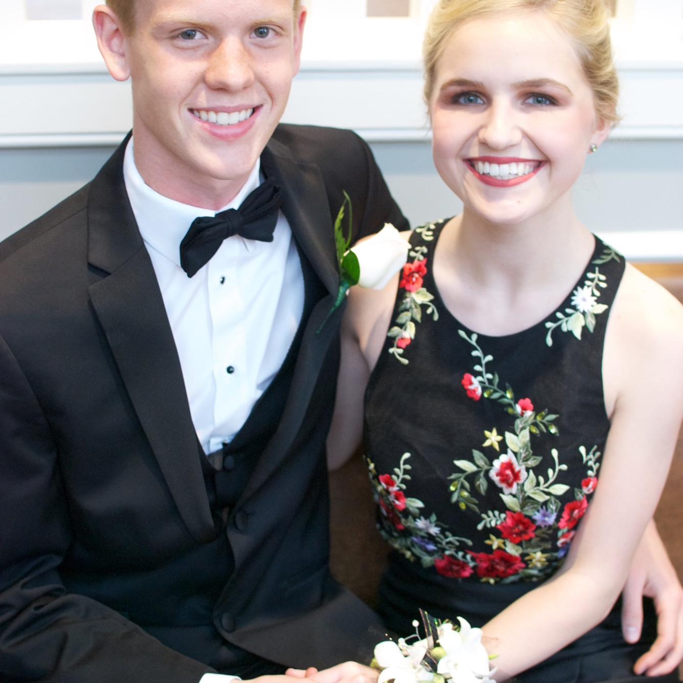 Junior Prom. April 2017.

(It rained so we took our photos in the church we are getting married in!)