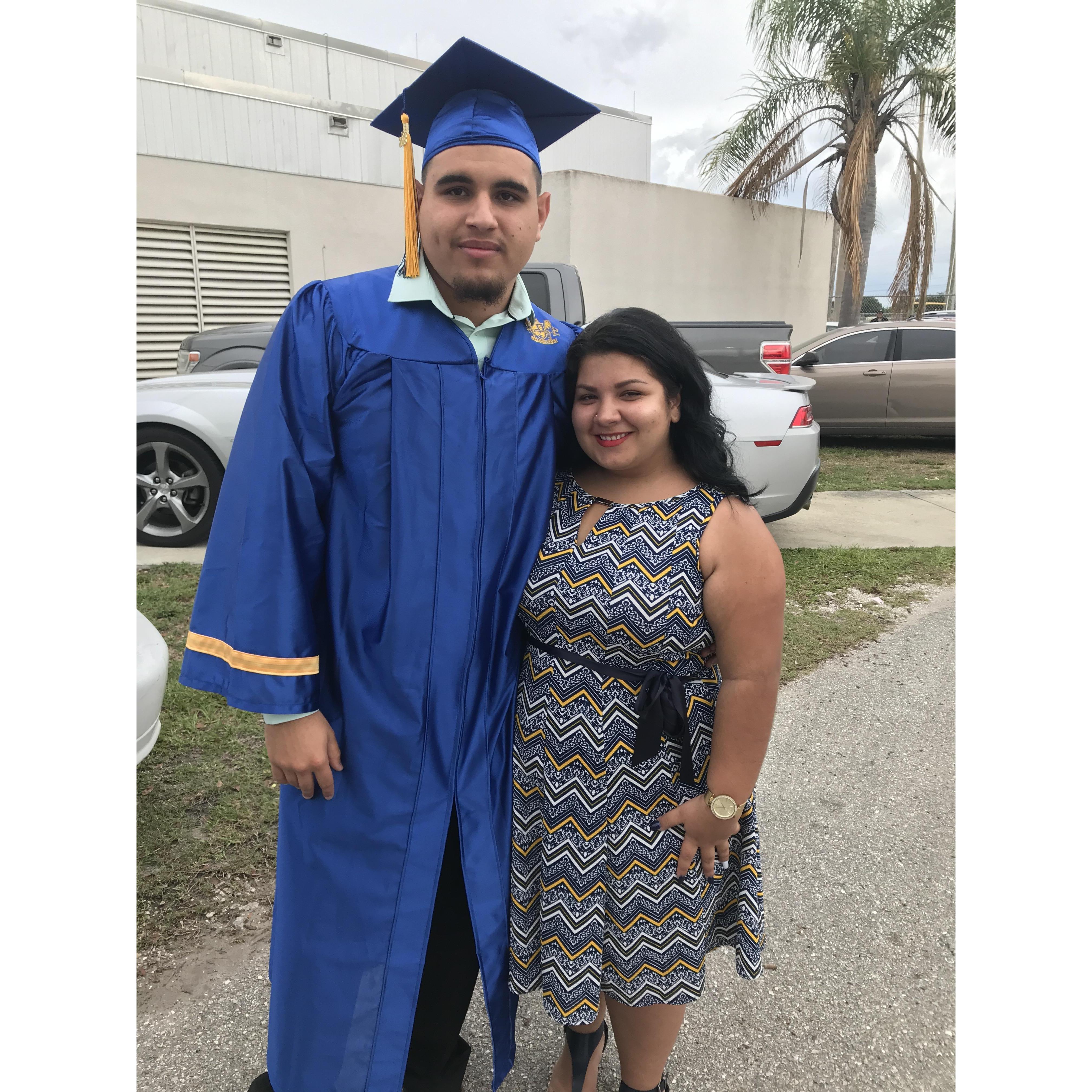 jonathans high school graduation