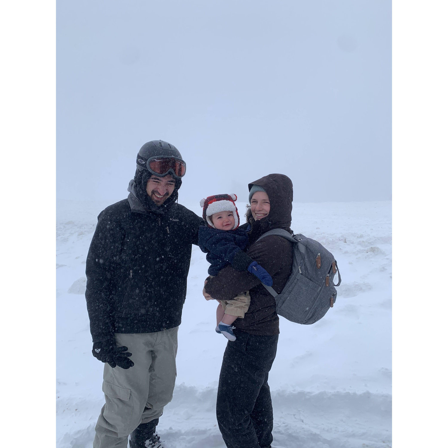 Mountain baby in a blizzard, Feb 2023