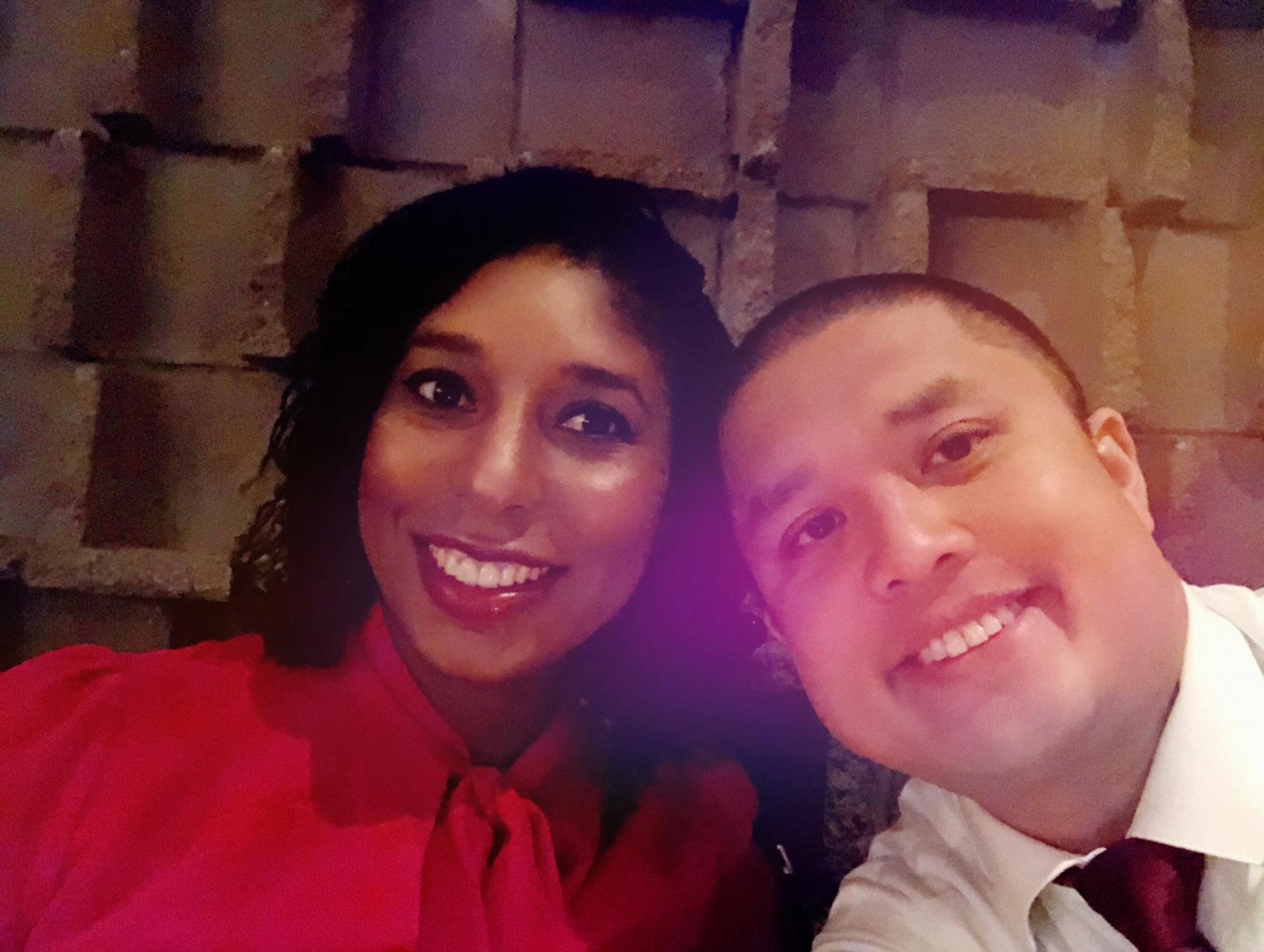 Our Valentine's Day date at one of our favorite restaurants.