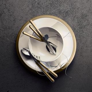 Fantasia Ice Oro 5-Piece Flatware Set, Service for 1