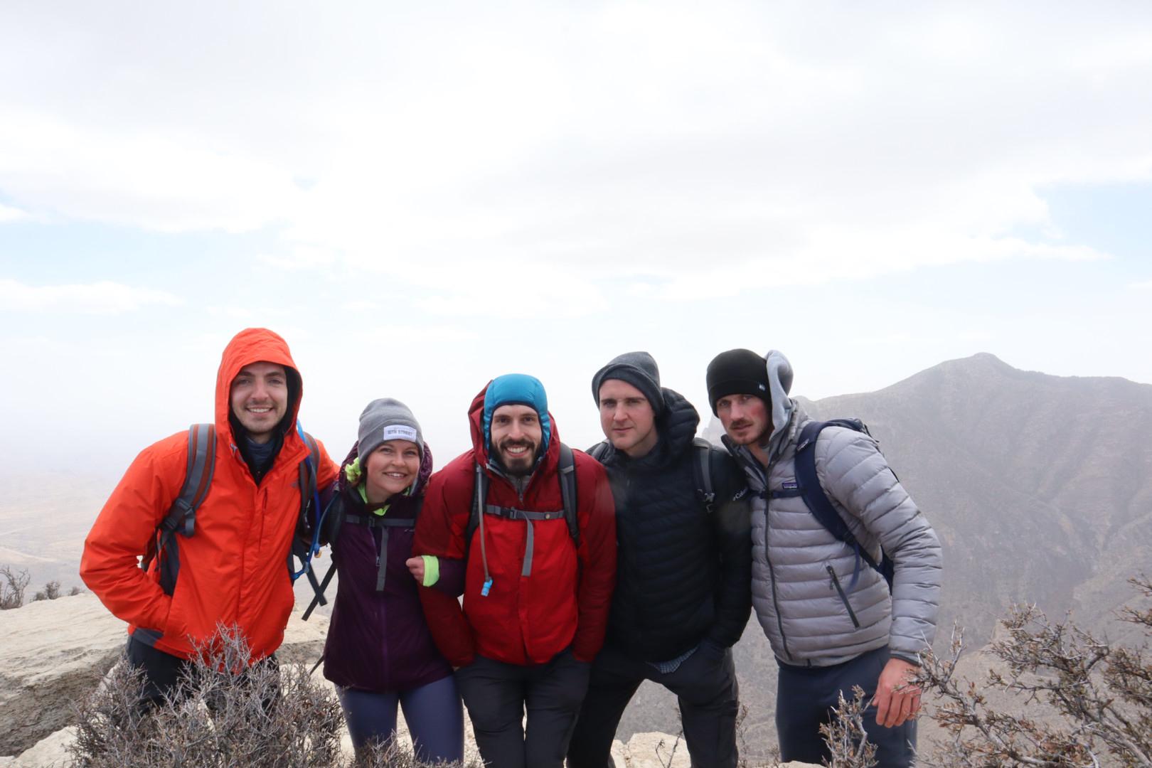 Summit of Hunter’s Peak in Guadeloupe Mountains National Park