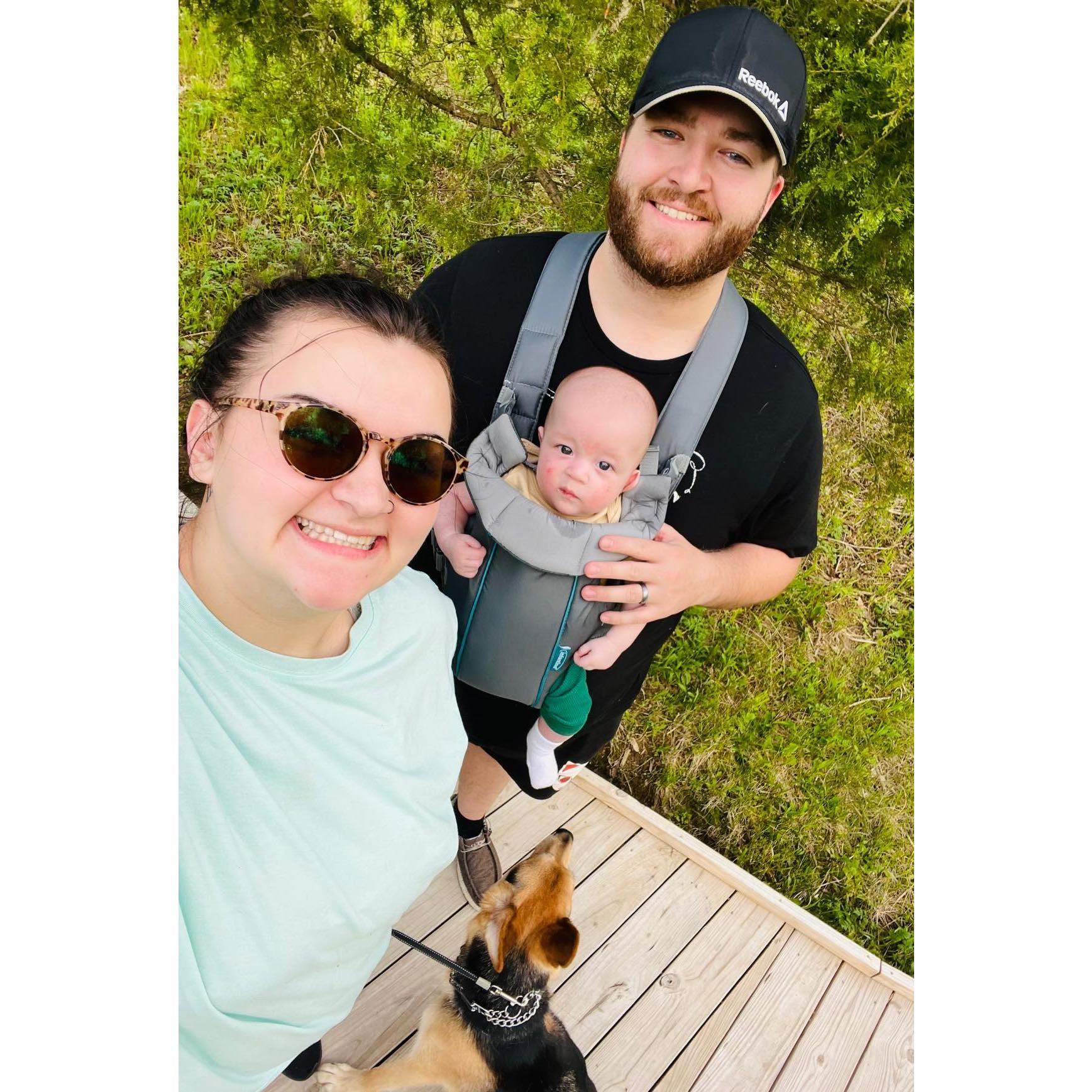 Adventures with Buddy AND Kai :)