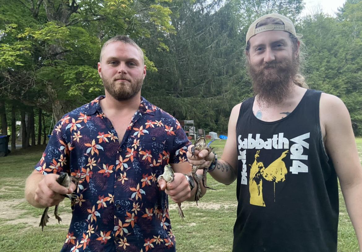 Christian and his Best man / best friend Joe Burack