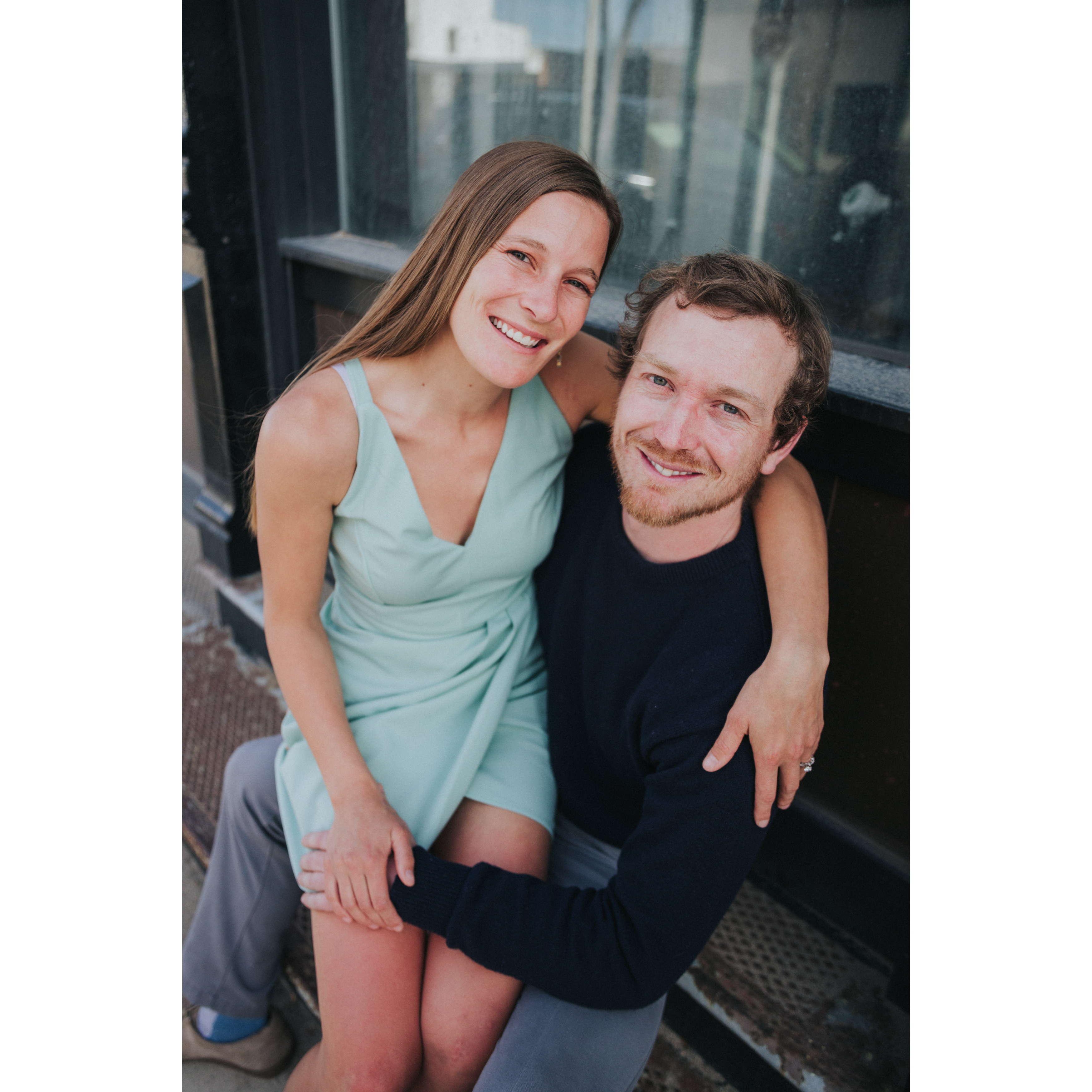 First of many engagement photos