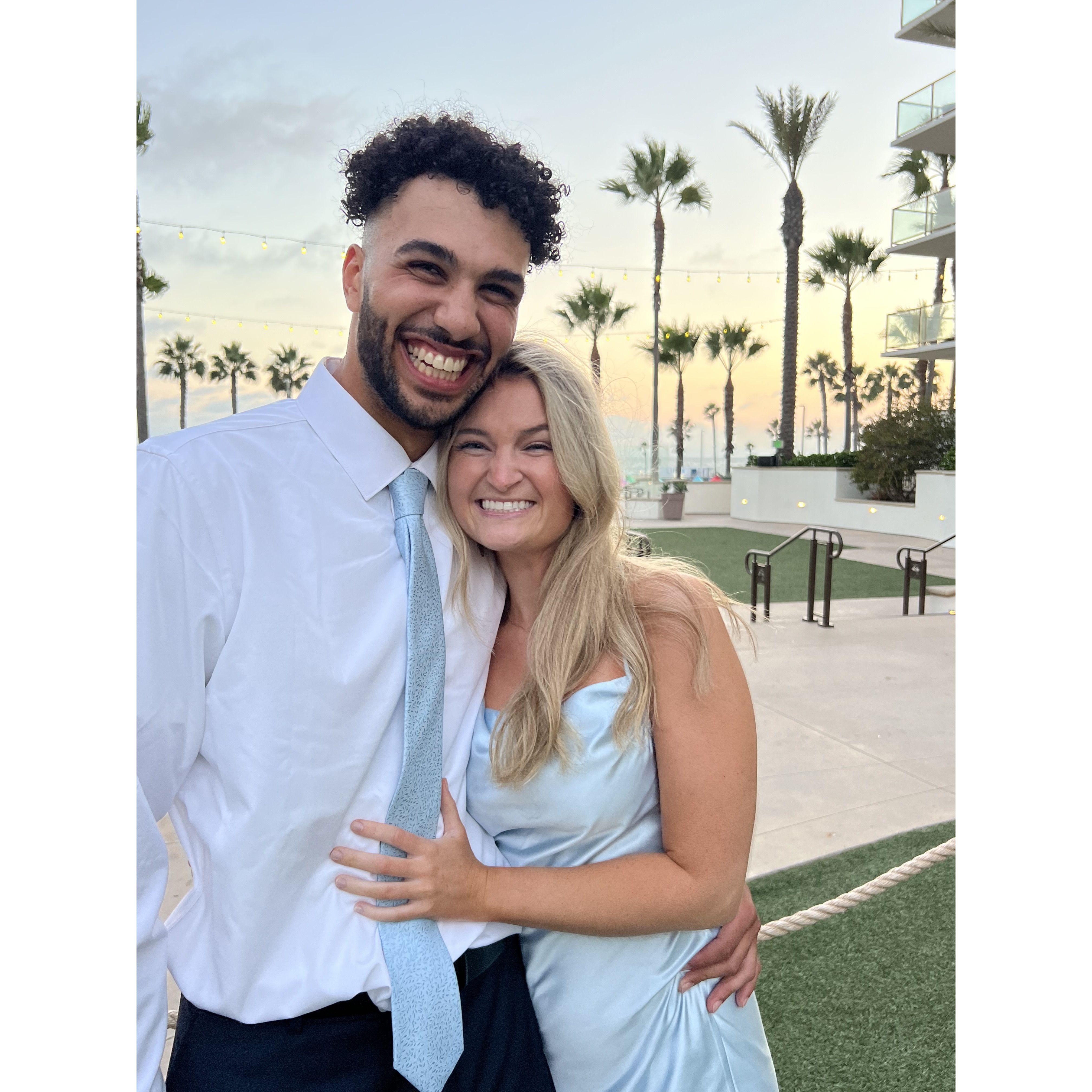 A wedding in the sweet California sunshine