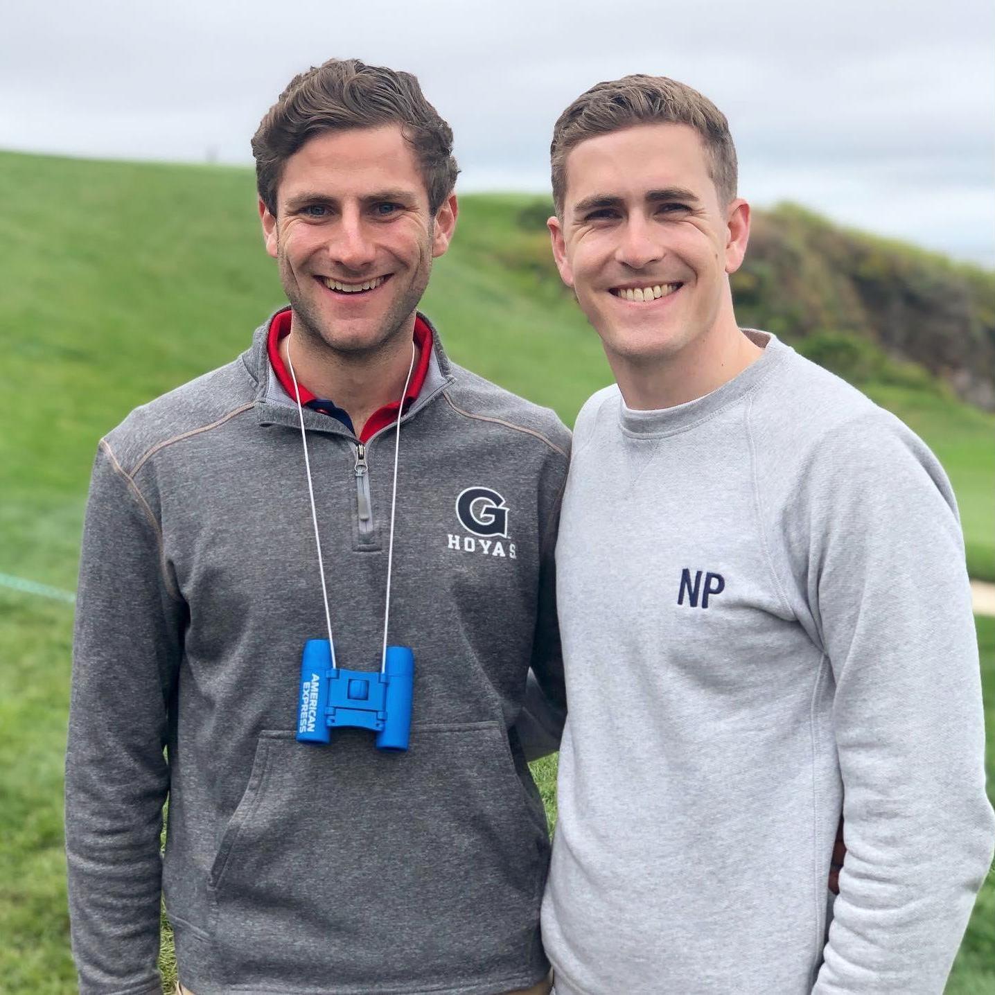Braving the cold at the 2019 US Open at Pebble Beach