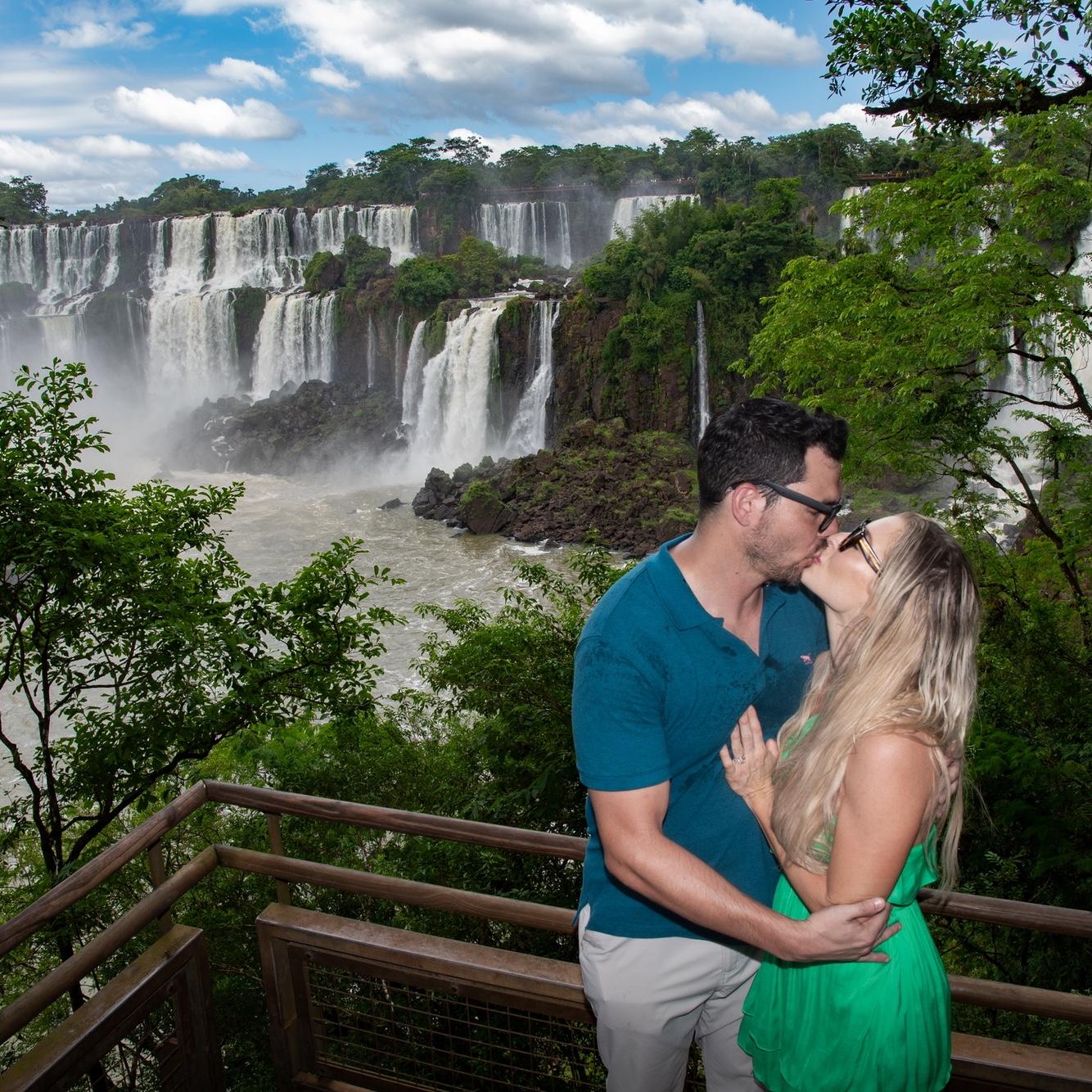 She said yes! - Iguazú, Argentina