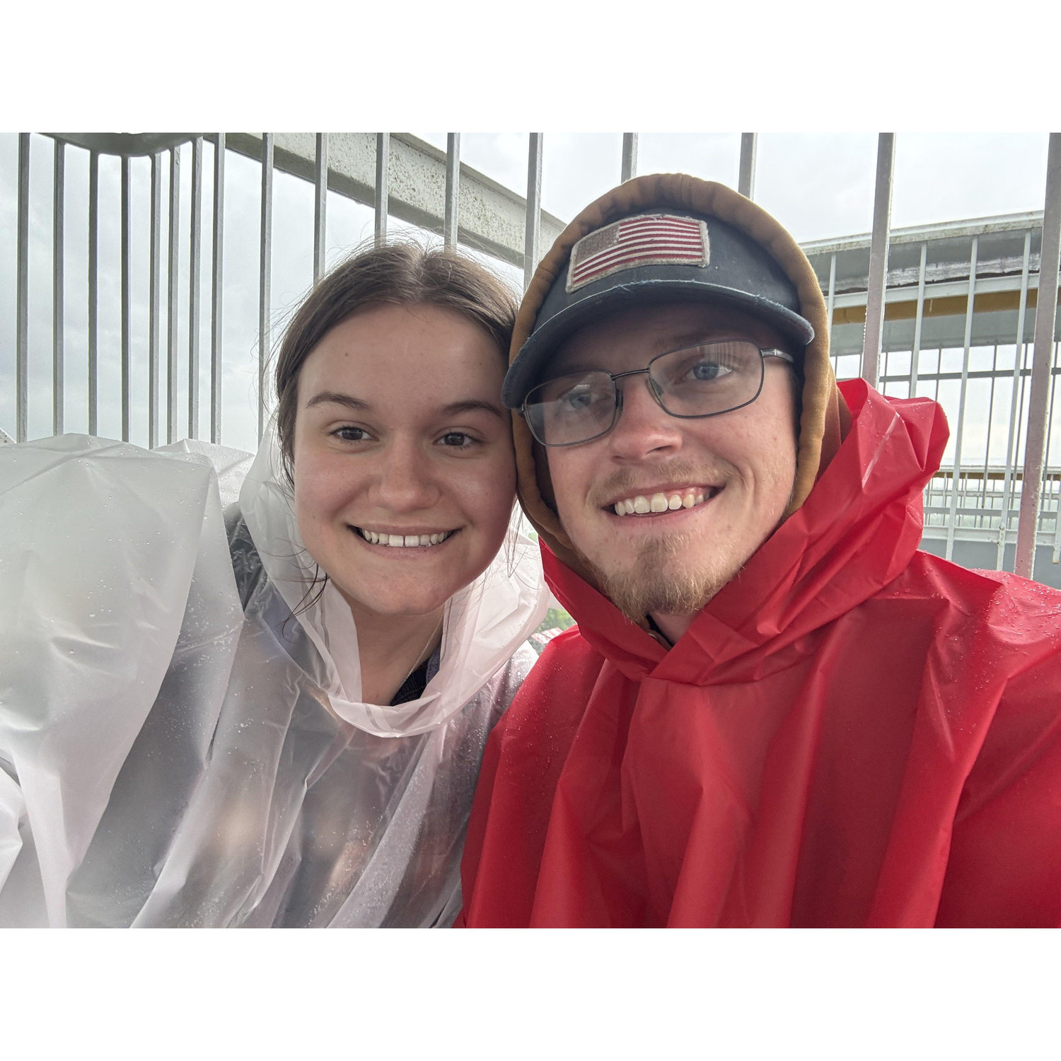 Our trip to Six Flags got cut short to some rain, but we still had lots of fun!🎢