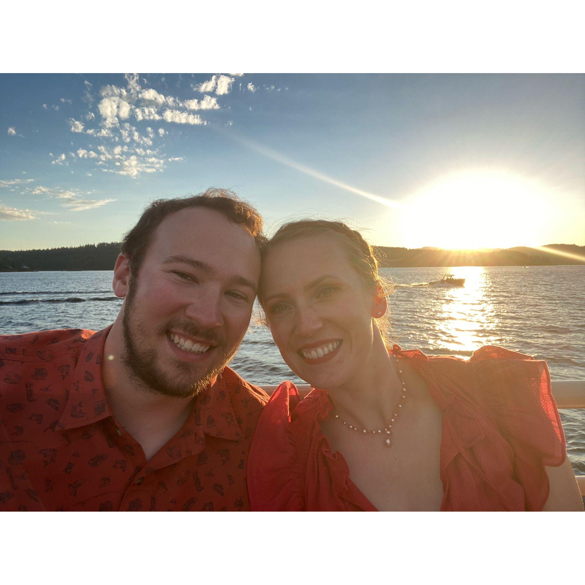 Boat Cruise on Lake Couer D'Alene