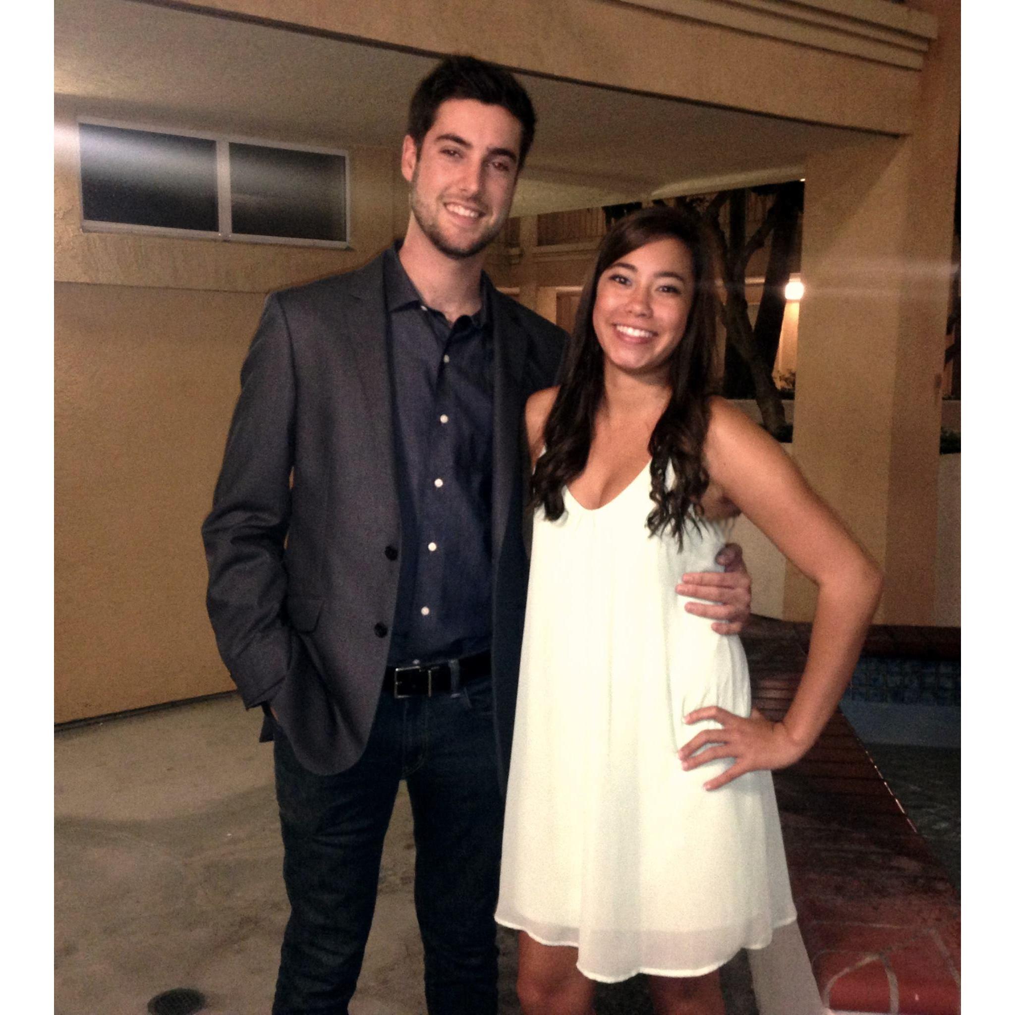 Our one year anniversary 2013