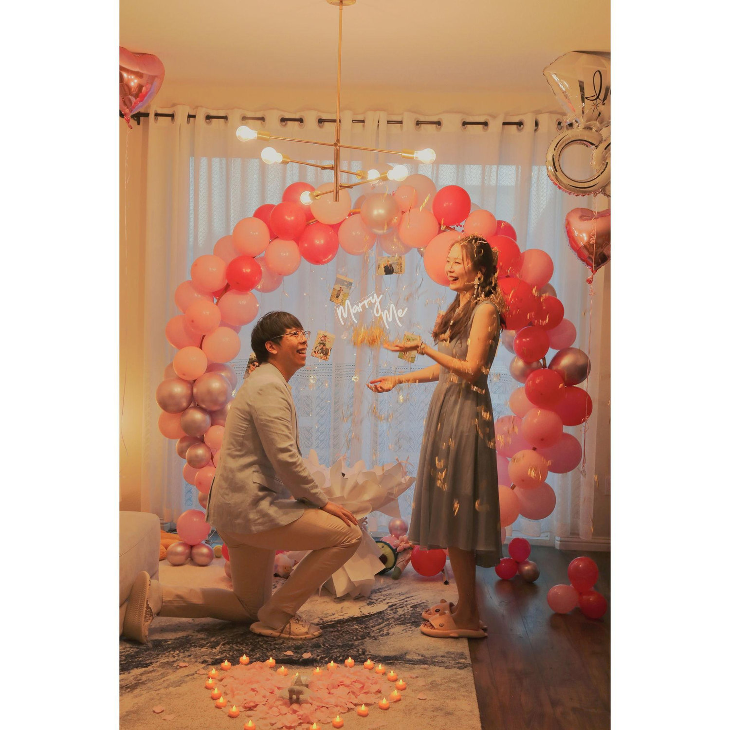 I said YES!