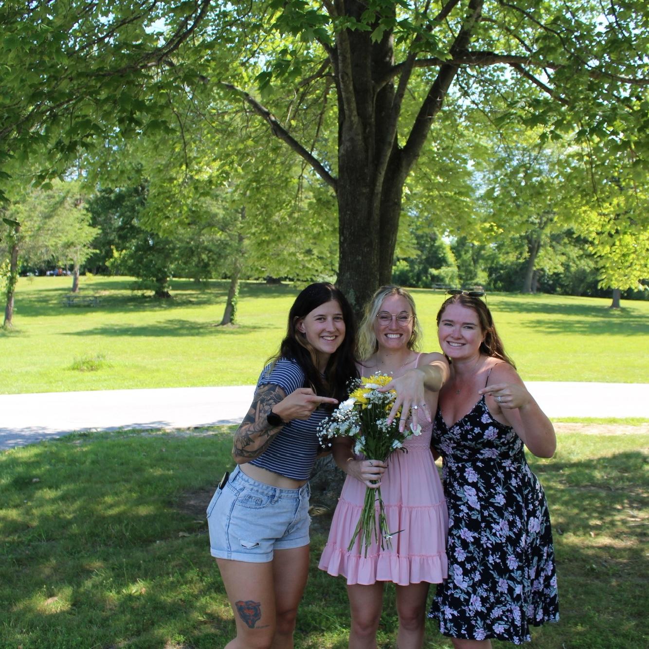 The friends that made it happen