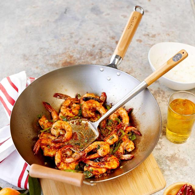 Sur La Table Professional Carbon Steel Wok