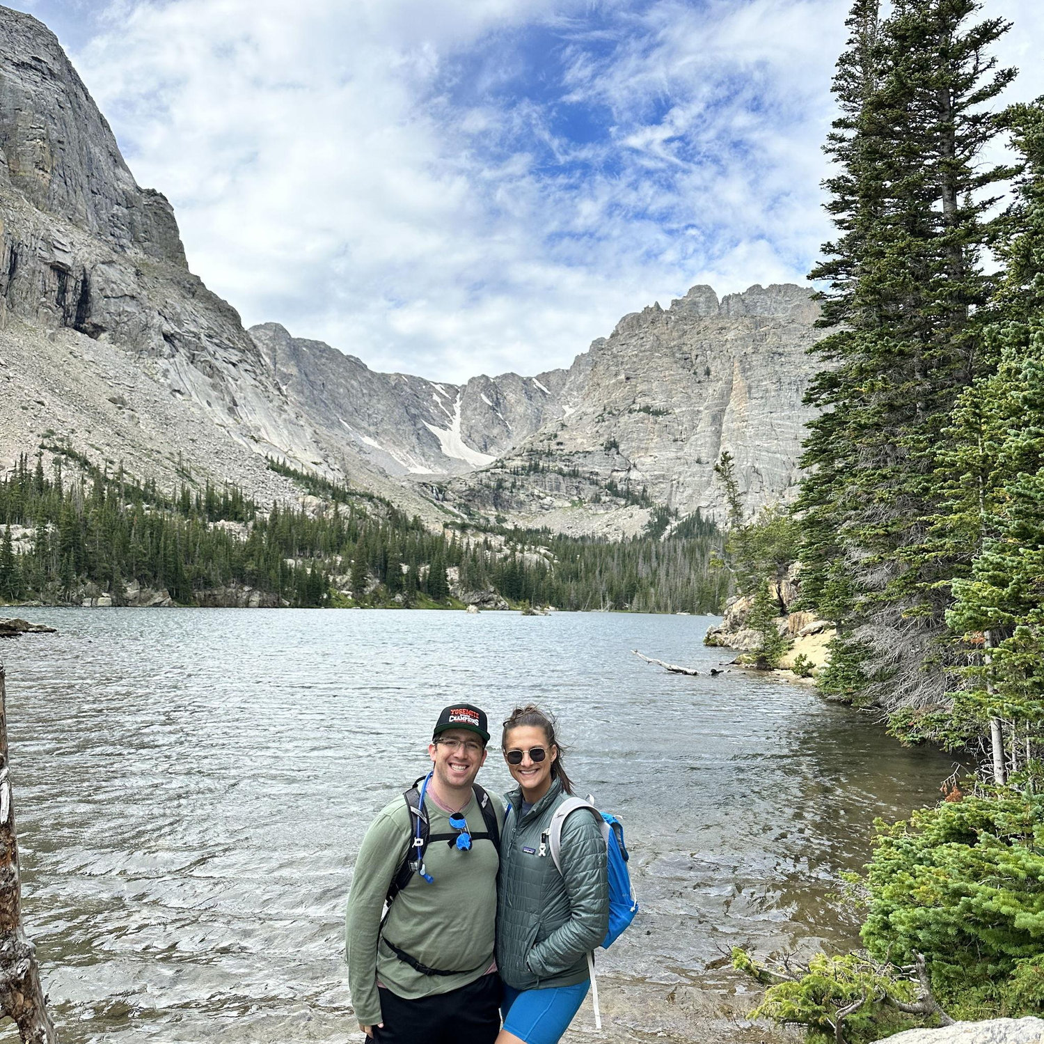 Hiking in the Rocky Mountains in Colorado