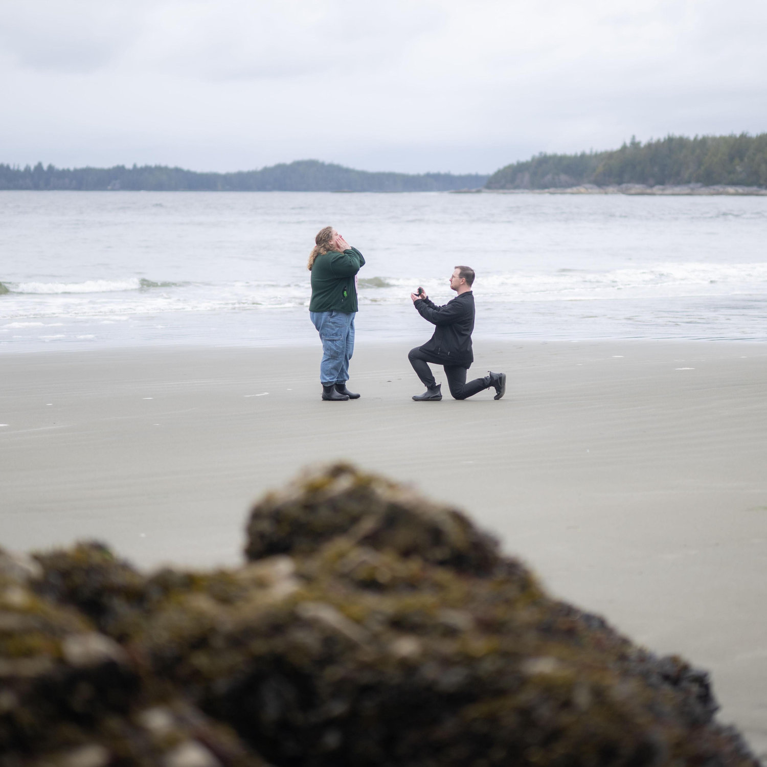 She said yes!