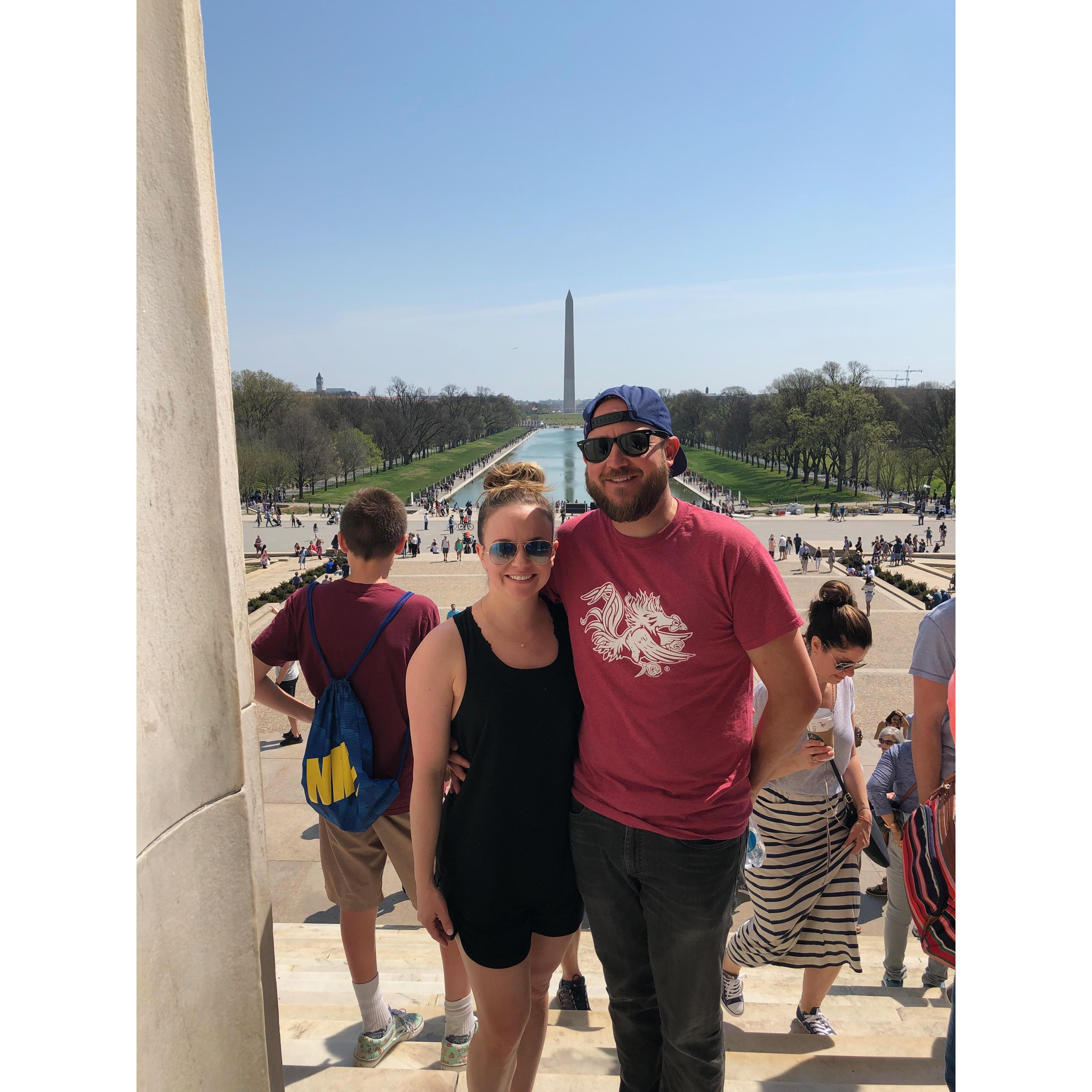 DC Trip visiting Brianne and Patrick. April 2018