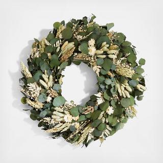 Dried Greenery & Flower Wreath