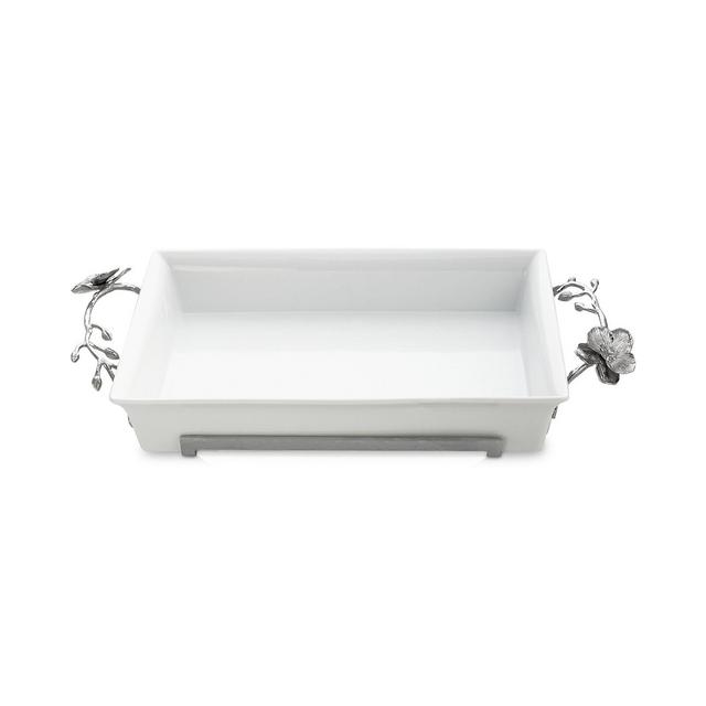 Michael Aram Serveware White Orchid Casserole Dish