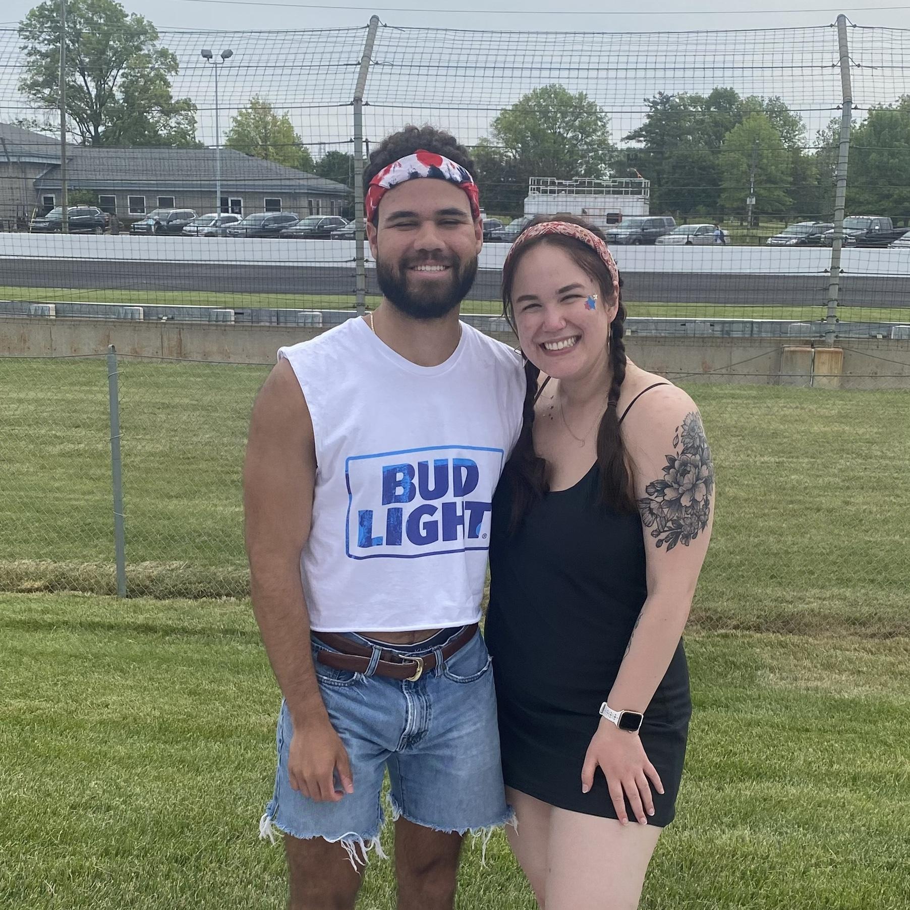 Rachel's first Indy 500 (definitely not her last)