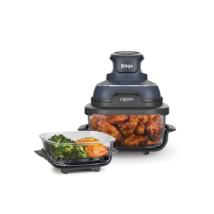 Ninja Crispi Pro Glass Air Fryer Bundle in Cyberspace