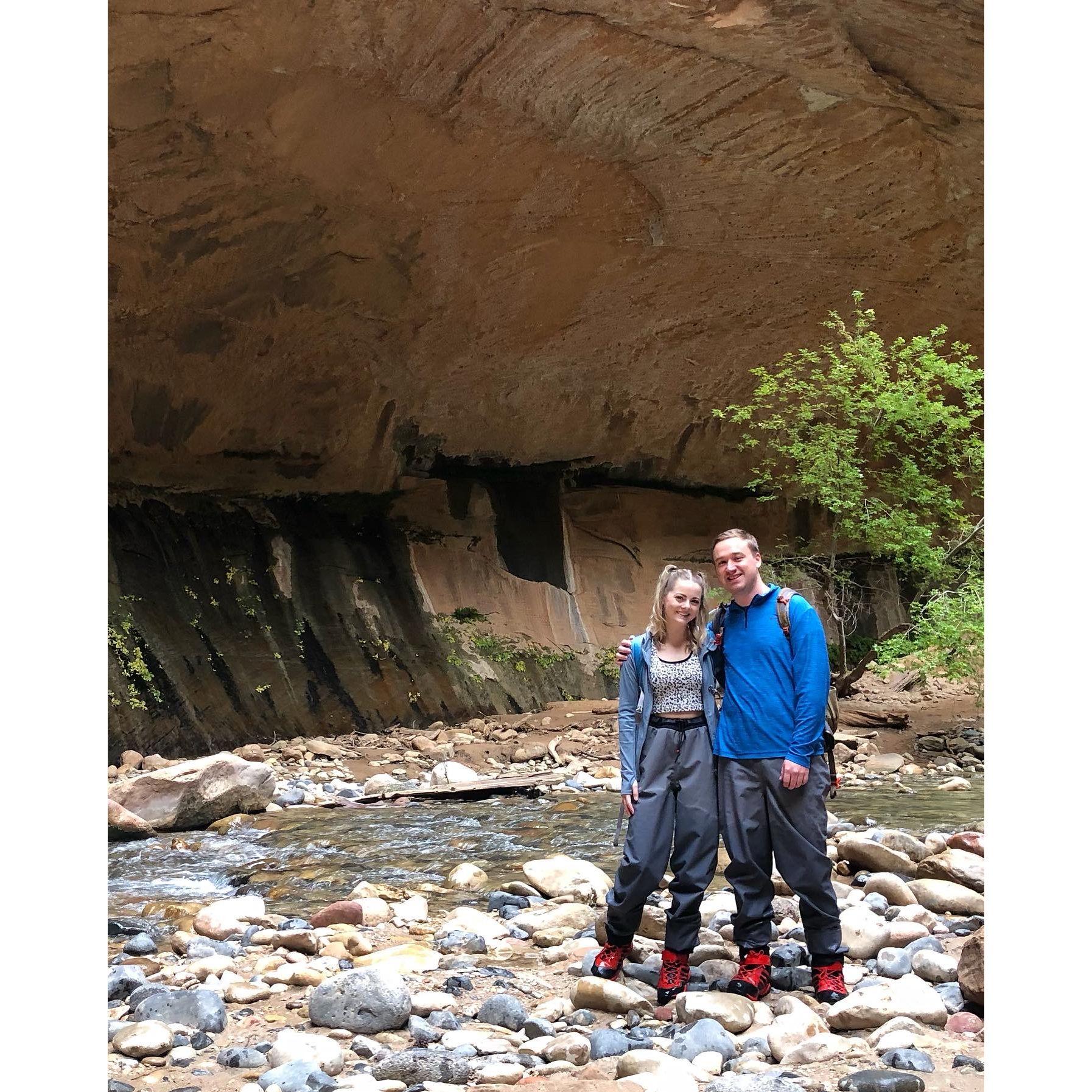 Hiking The Narrows in Zion National Park