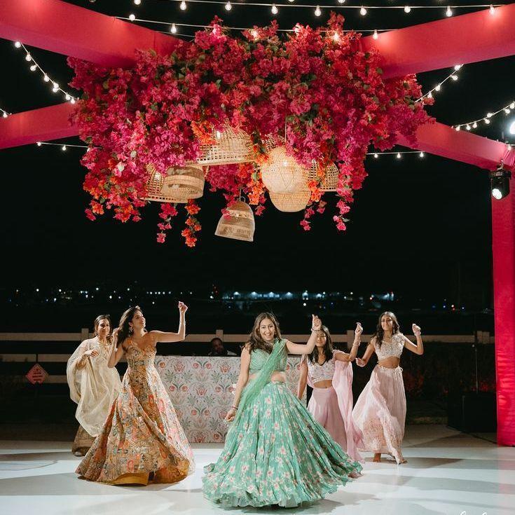 SANGEET OUTFIT COLORS
