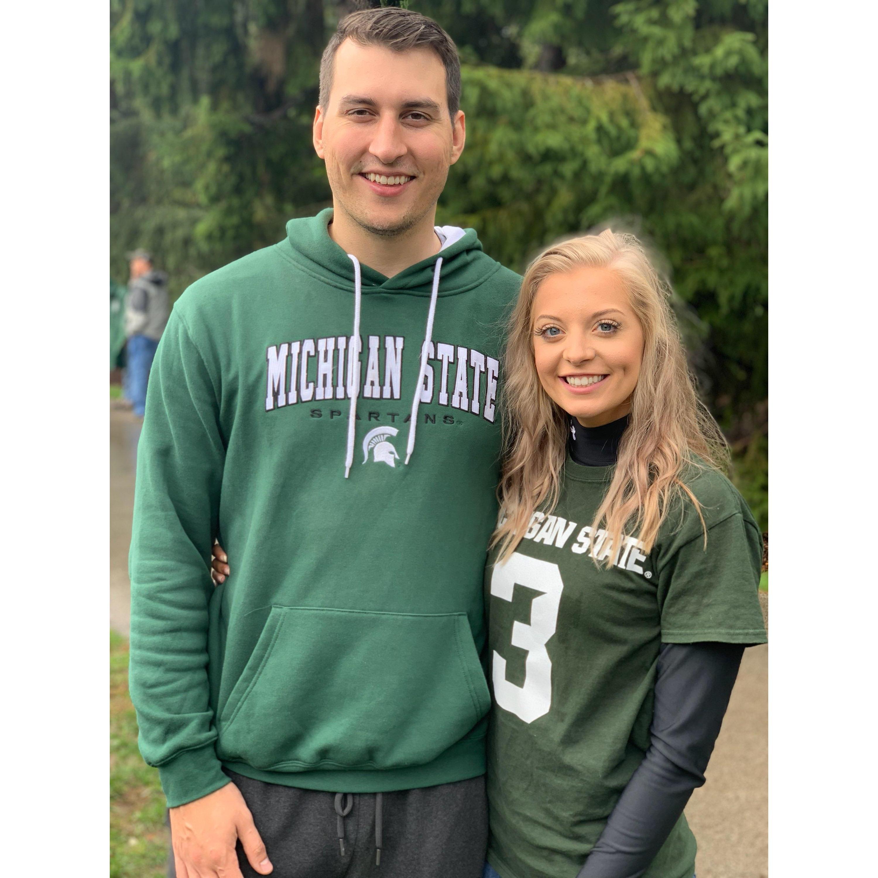 Tailgating an MSU game